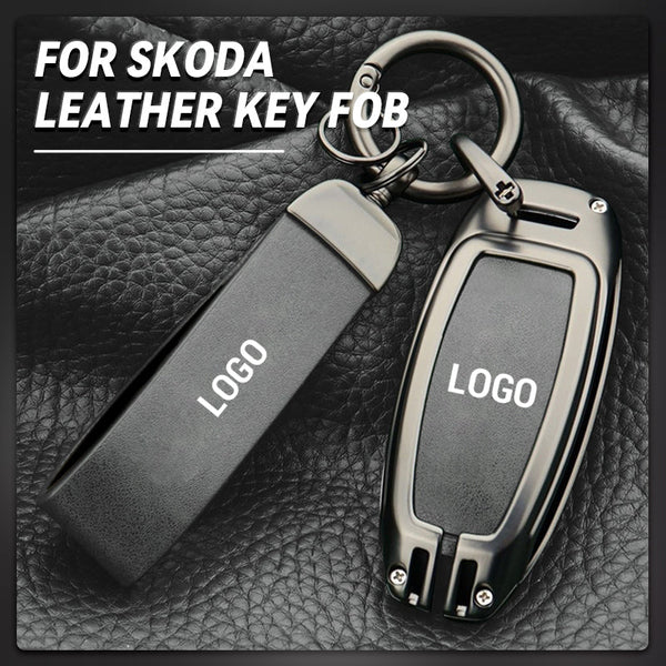 【For Skoda】 - Genuine Leather Key Cover
