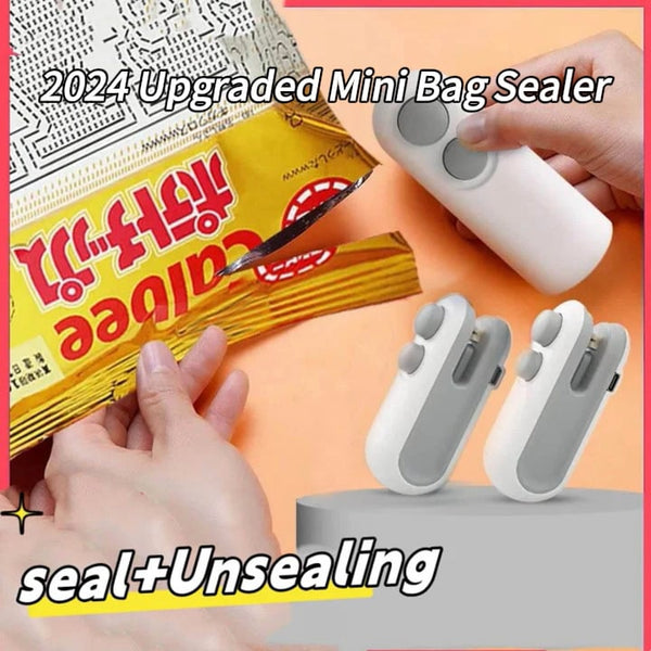 Mini 2-in-1 Sealer and Cutter with USB-C Charging