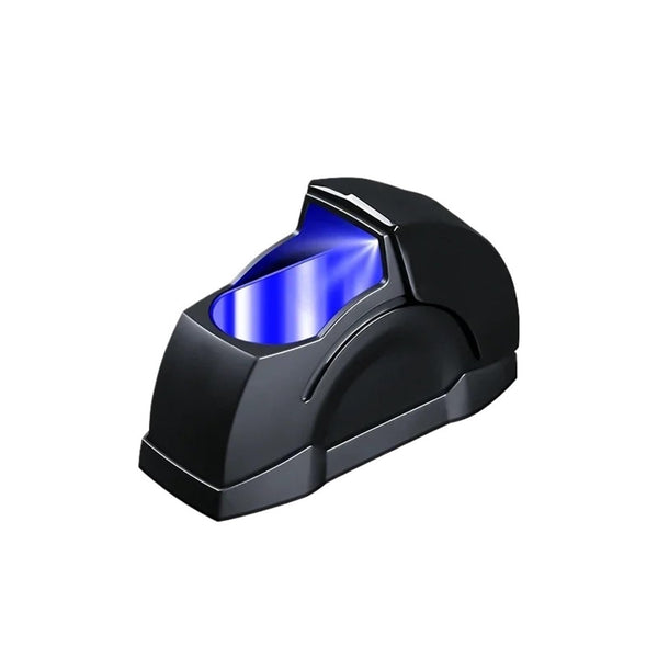 Slide-Lid Car Ashtray — Compact, Odor-Sealing & LED-Lit