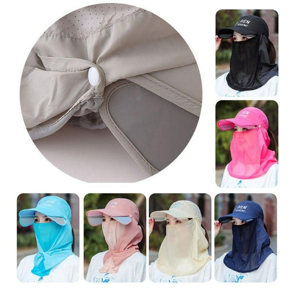 All-Terrain UV Shield Cap with Neck & Face Protection