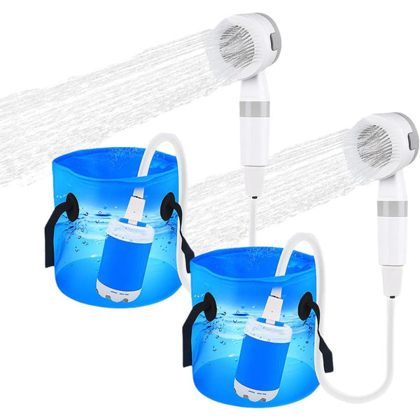 Rechargeable Portable Outdoor Shower – USB-Powered Camping & Emergency Shower Kit