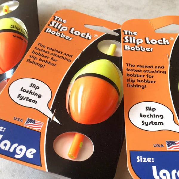 Slip Lock Bobbers for Slip Bobber Fishing