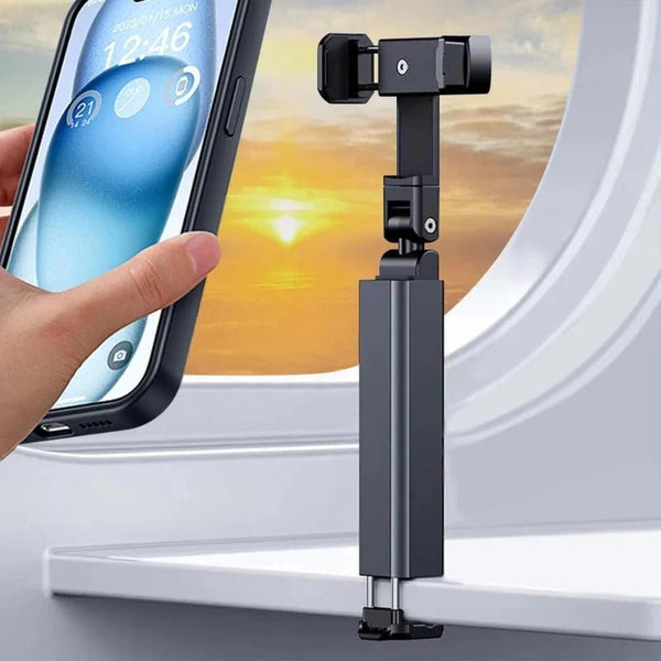 Fold‑N‑Go Universal Phone Clamp Stand